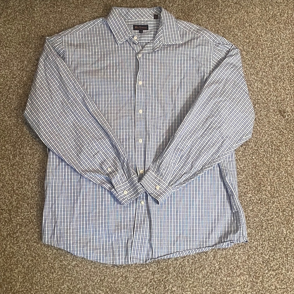 Ben Sherman Men’s Button Down Dress Shirt